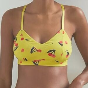 Anthropologie Chiara Perano Rosy Cross-Back Bralette Size Large